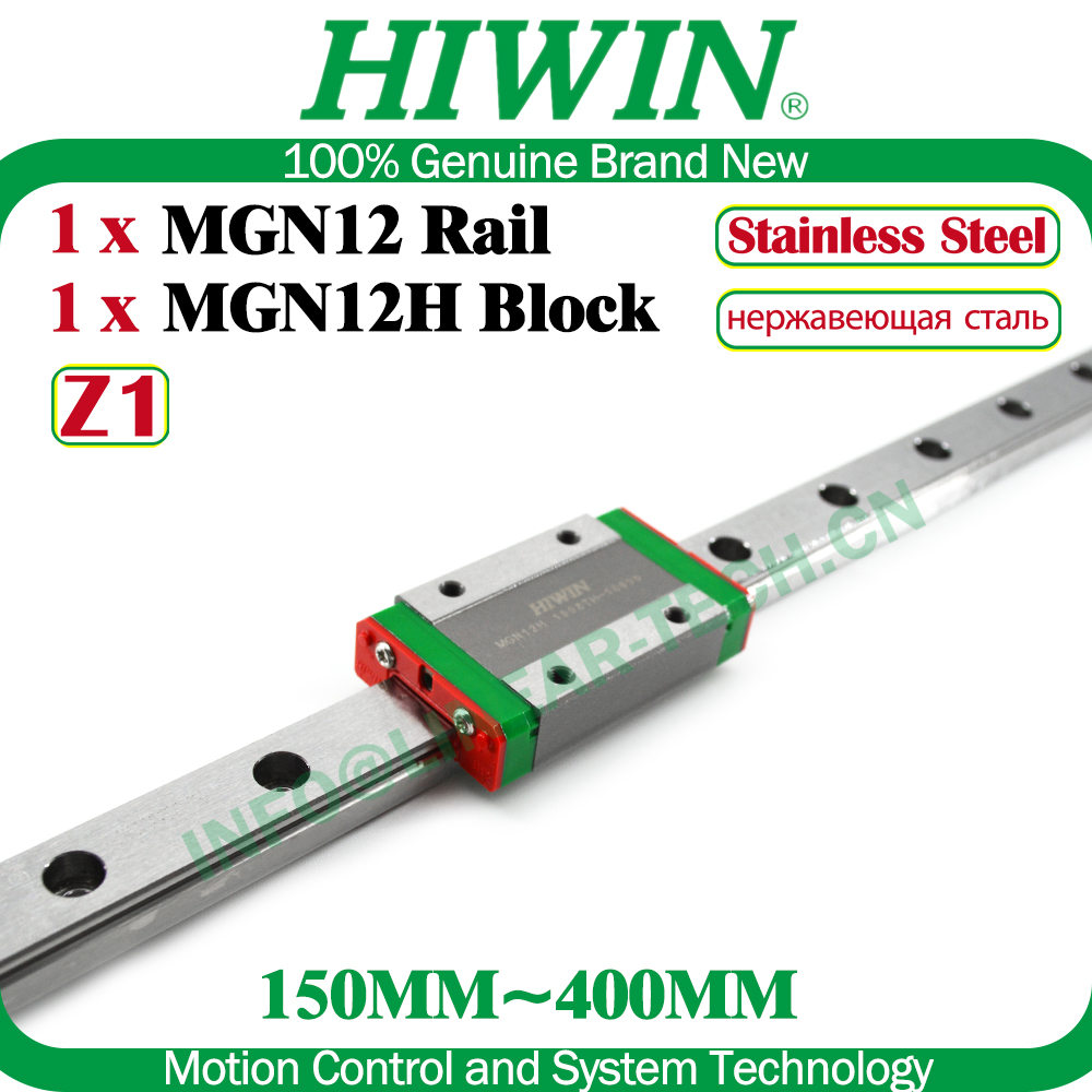 Linear Rail Mgn12H Set - Guida lineare MGN12H Z1 precaricata in