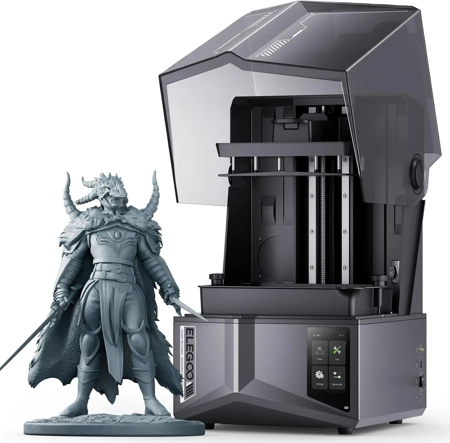 12K Monochrome Lcd Resin 3D Printer - Stampante 3D in resina Saturn 4