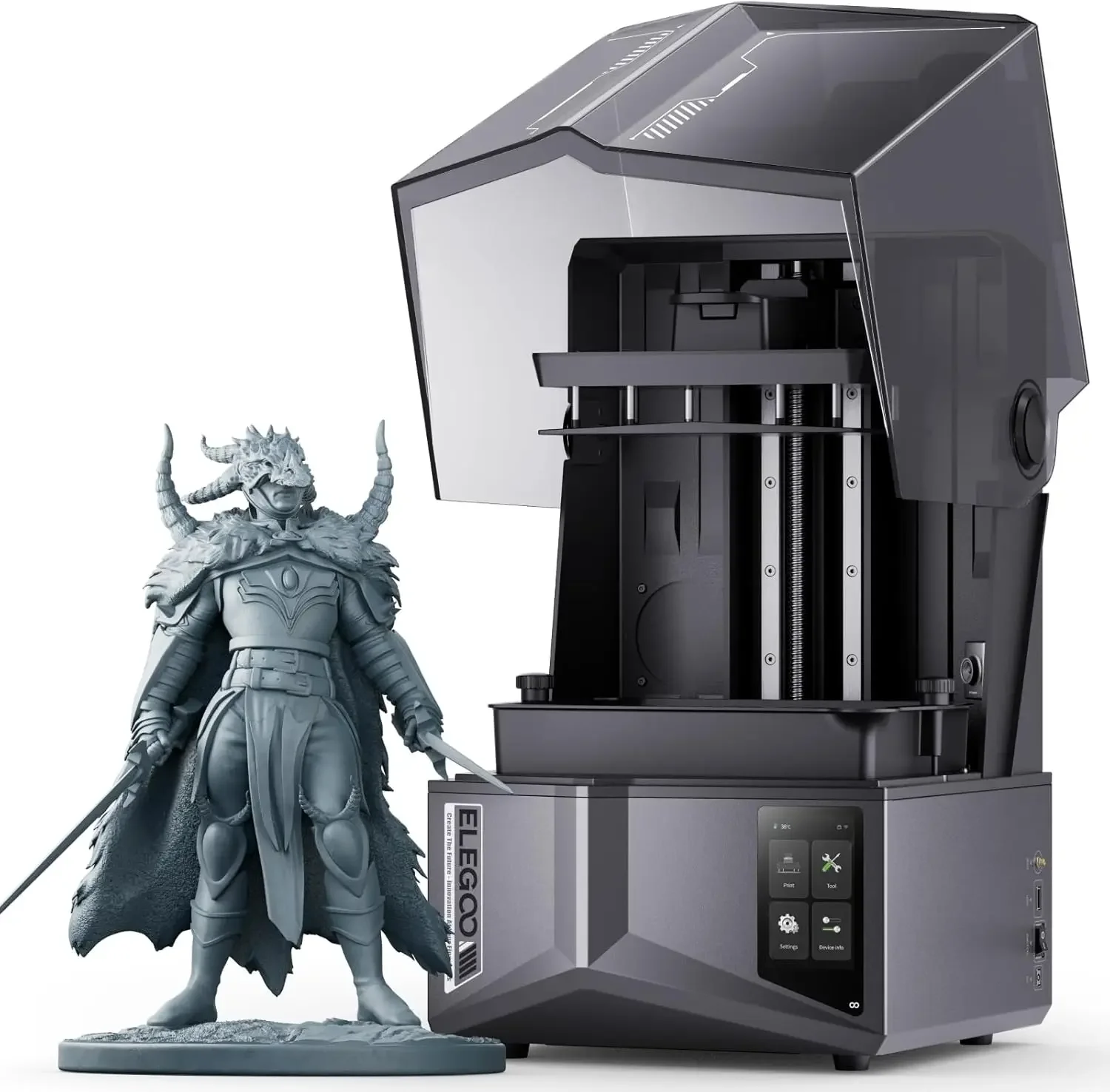 12K Monochrome Lcd Resin 3D Printer - Stampante 3D a Resina Saturn 4