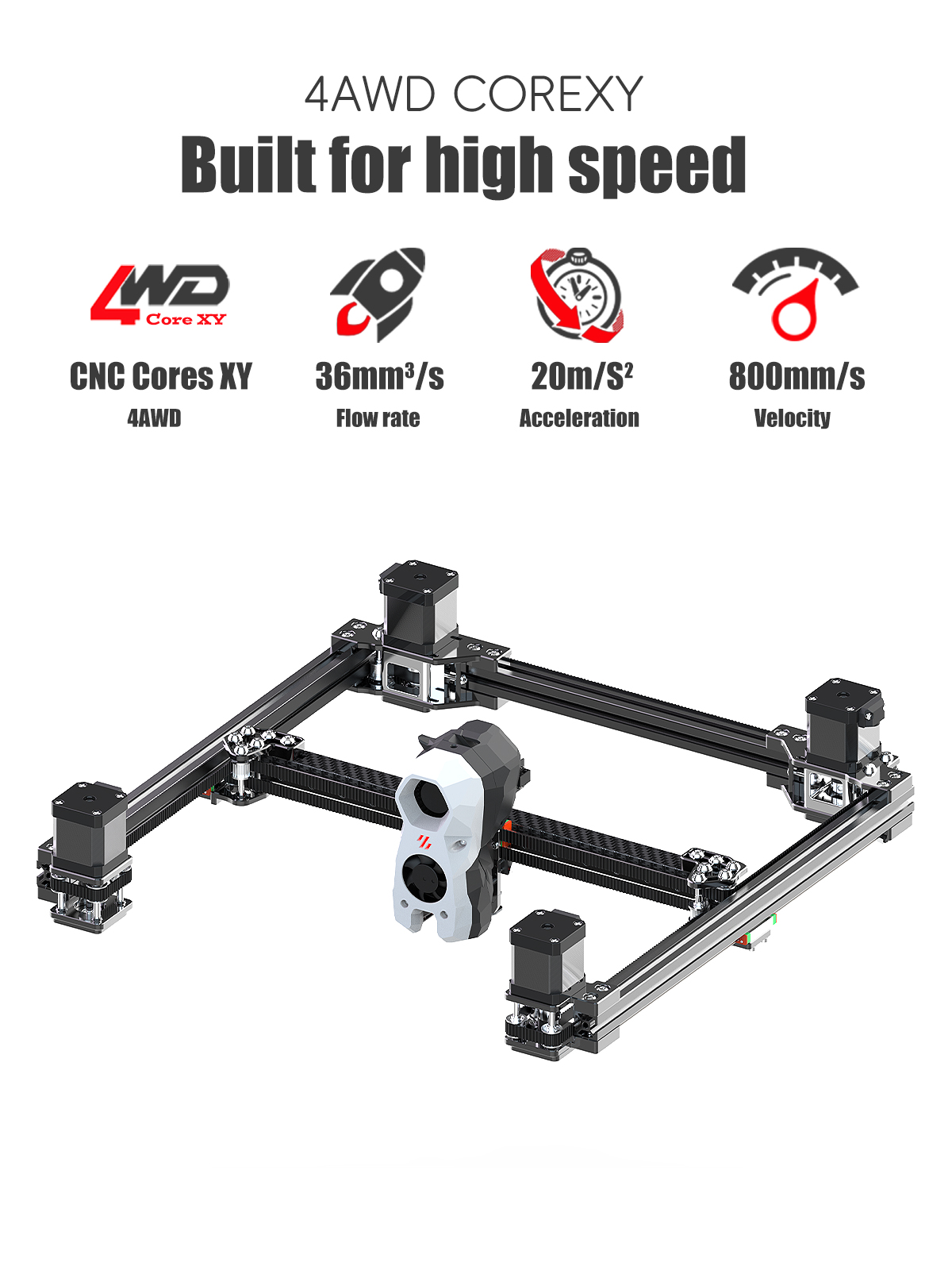 Stampante 3D SIBOOR Voron Trid - Corexy 3D Printer Kit recensione e prezzo