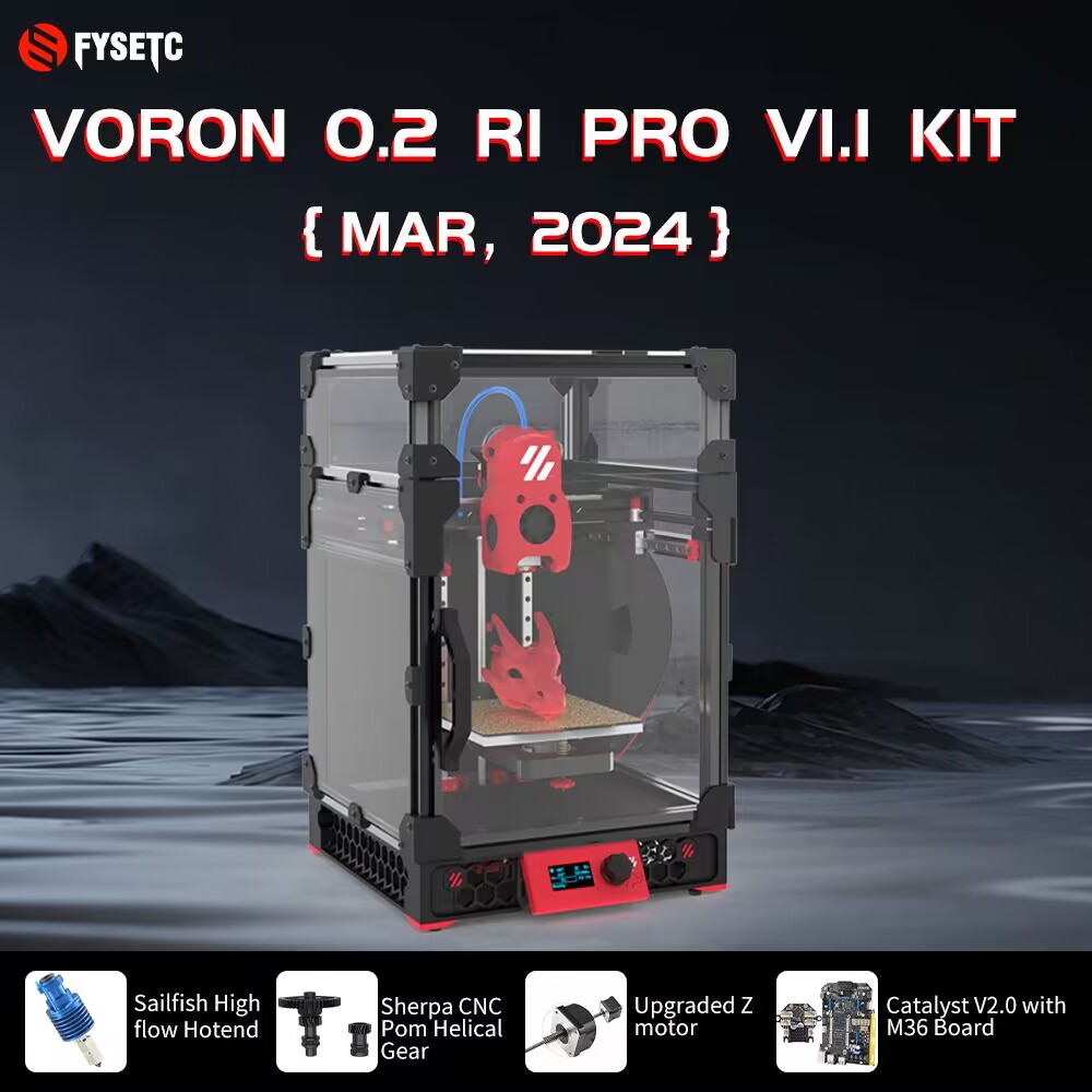 2025FYSETC Kit completo Voron  - Corexy 3D Printer Kit recensione e prezzo