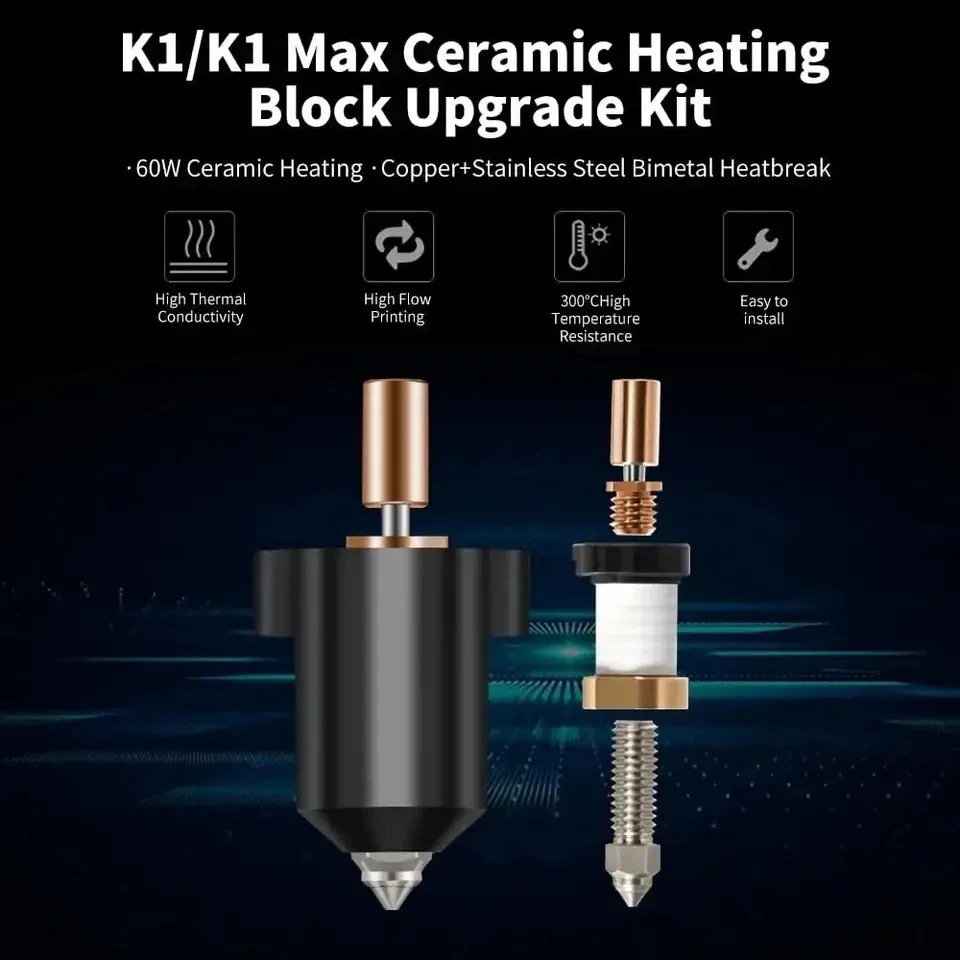 Aggiorna il kit blocco riscald - High Flow Ceramic Hotend recensione e prezzo