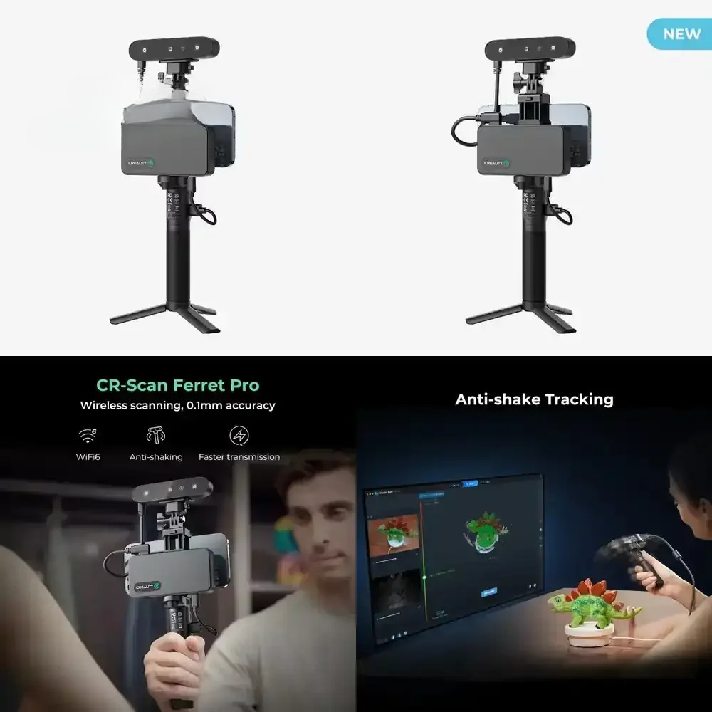 Scanner 3D professionale per a - Handheld 3D Scanner High Precision recensione e prezzo